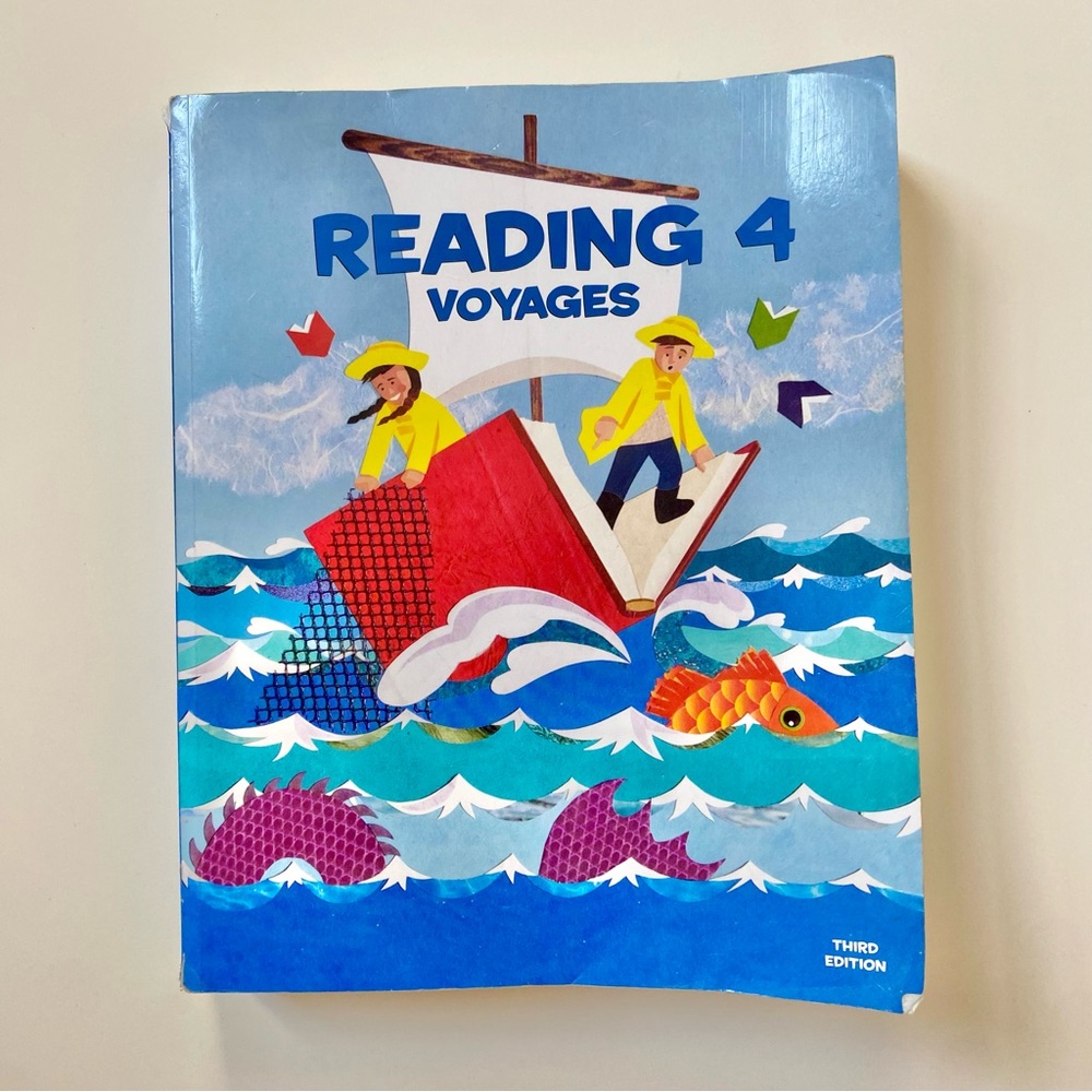 BJU Press Reading 4 Student Text 3rd edition Homeschool Curriculum